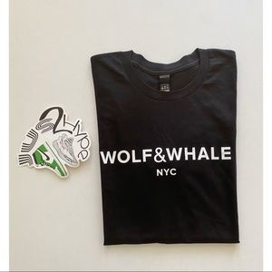 Wolf’s & Whales NYC Tee “Black”